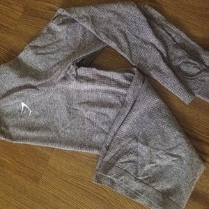 SOLD Gymshark Lilac Seamless Long Sleeve